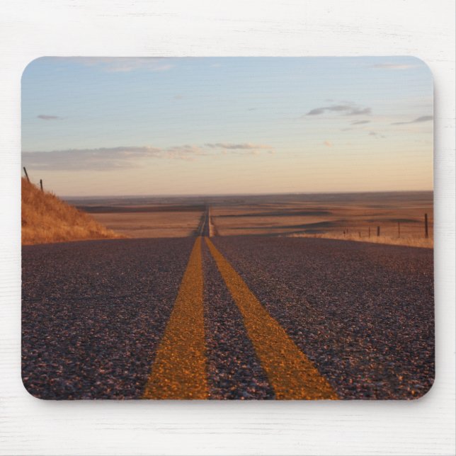 Open Road Photo Mousepad (Front)