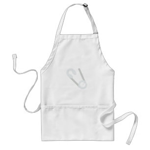 open safety pin standard apron