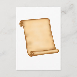 Open Scroll Invitations