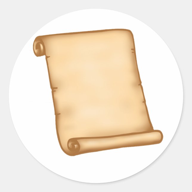 Open Scroll Stickers (Front)