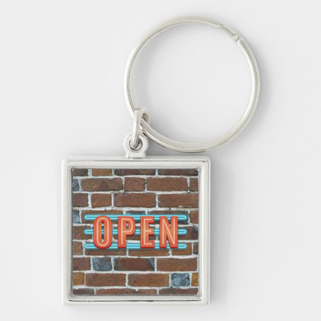 OPEN SIGN KEY RING (Front)