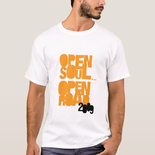 Open Soul...Open Road '09 tour t-shirt (Front)