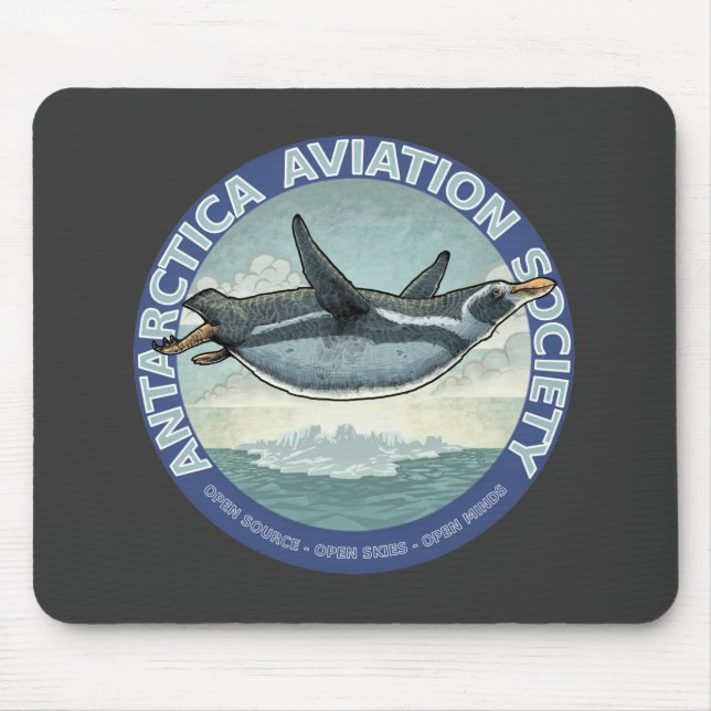 "Open Source - Open Skies - Open Mind" Mousepad (Front)