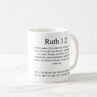 Open Source Translation Ruth 1:2 Coffee Mug
