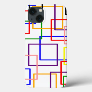 Open Squares iPhone 13 Case