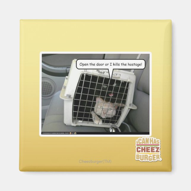 Open the door magnet (Front)