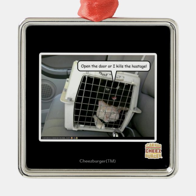 Open the door metal ornament (Front)