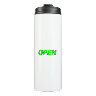 Open Thermal Tumbler