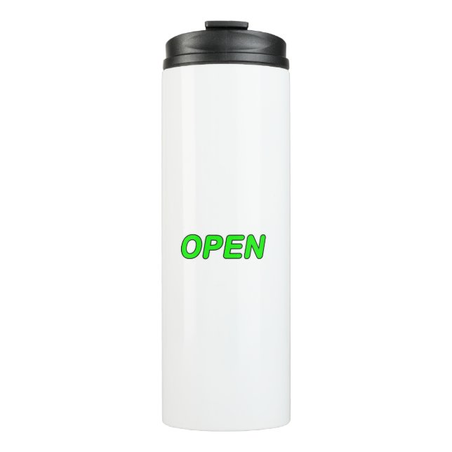 Open Thermal Tumbler (Front)