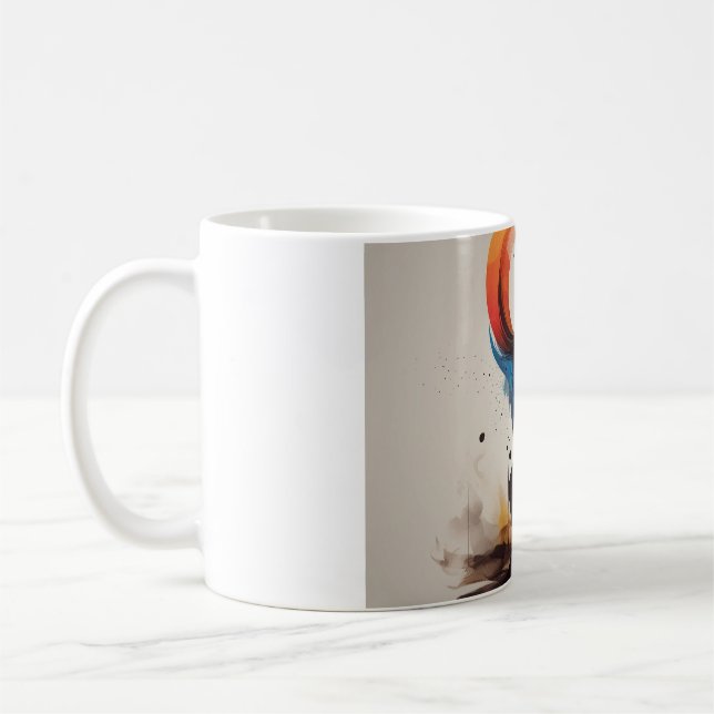 open to heart coffee mug (Left)