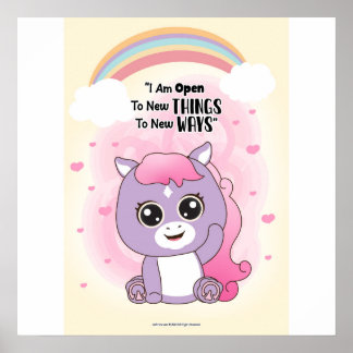 Open to new things wall art