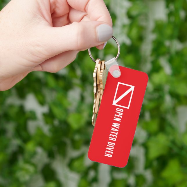 Open Water Diver Key Ring (Hand)