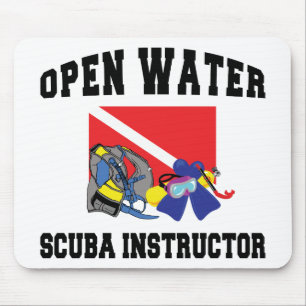 Open Water SCUBA Instructor Mouse Pad