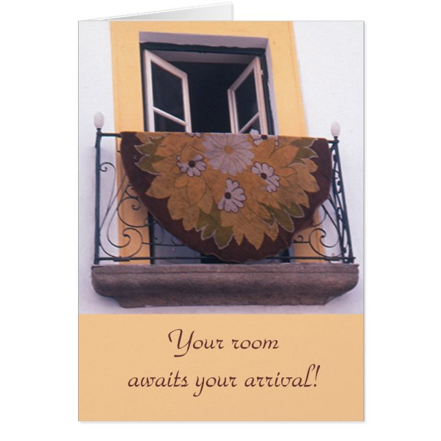 OPEN WINDOW, WROUGHT IRON BALCONY, CARPET AIRING (Front)