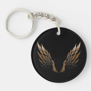 Open Wings Key Ring