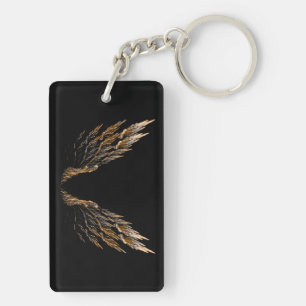 Open Wings Key Ring