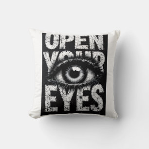 Open Your Eyes Streetwear Grunge Eye Cushion