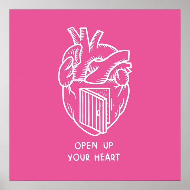 Open Your Heart Poster (Front)