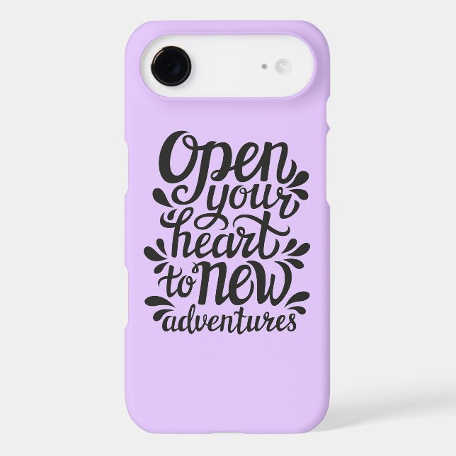 Open Your Heart To New Adventures Case-Mate iPhone Case (Back)