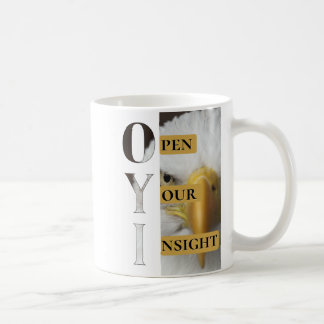 Open Your Insight – Minimal Symbolic Mug for Think
