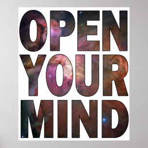 Open Your Mind Poster