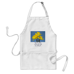 Open Your Mind Show the World how to Bring It! Standard Apron