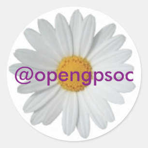openGPSoC round stickers