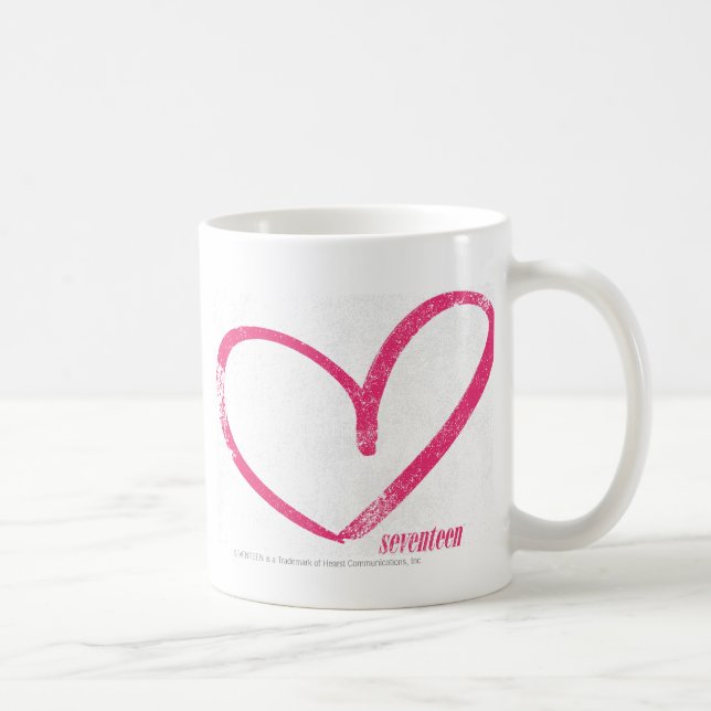 OpenHeart Magenta Coffee Mug (Right)