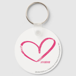 OpenHeart Magenta Key Ring