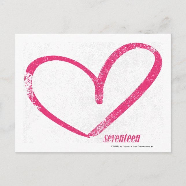 OpenHeart Magenta Postcard (Front)