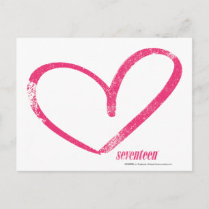 OpenHeart Magenta Postcard