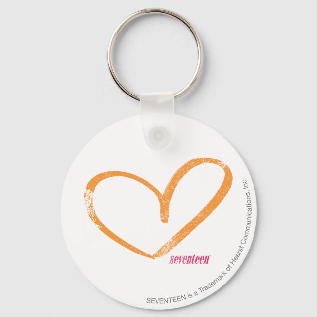 OpenHeart Orange Key Ring (Front)