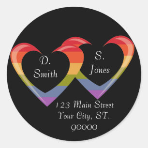 OpenHearts Classic Round Sticker