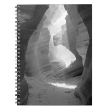 Opening Antelope Canyon Spiral Notebook