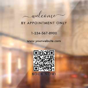 Opening Business Hours Appointment Only Welcome 