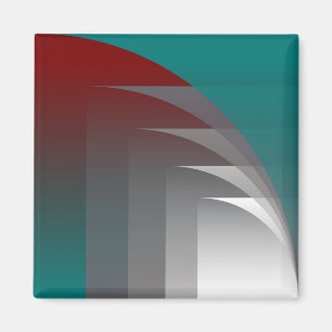 Opening curtains magnet