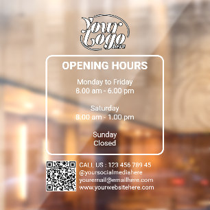 Opening Hours Business