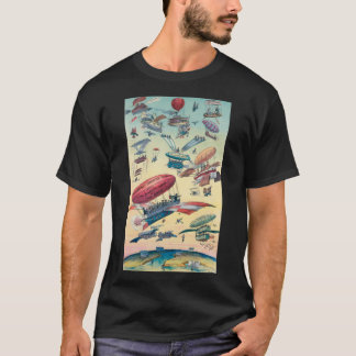 Opening of the Panama Canals Illustration Classic  T-Shirt