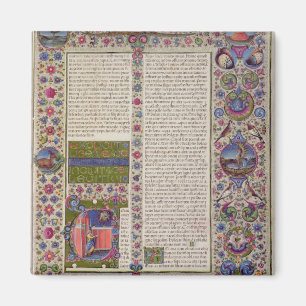 Opening words of Leviticus Magnet