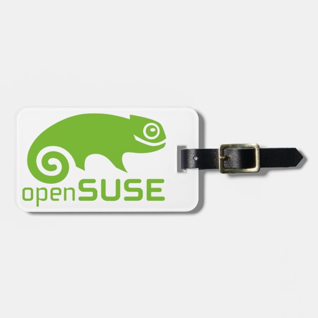 openSuzie Logo Luggage Tag (Front Horizontal)