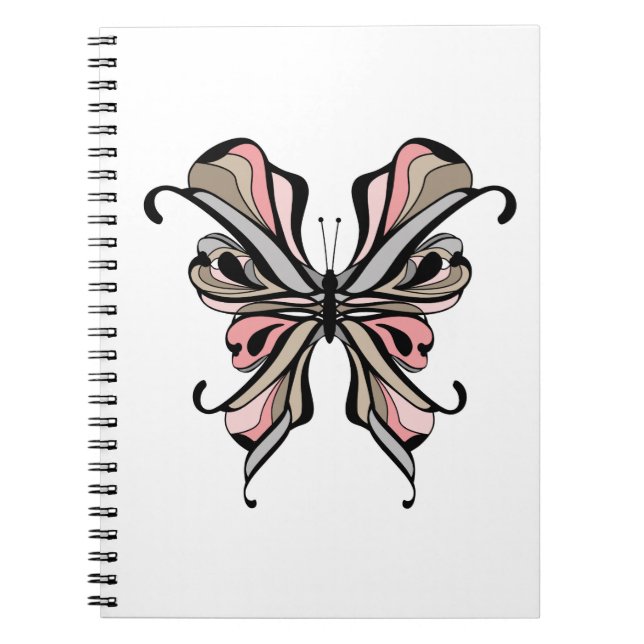 Openwork butterfly notebook (Front)