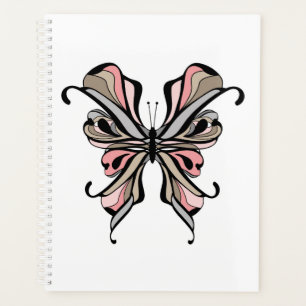Openwork butterfly planner