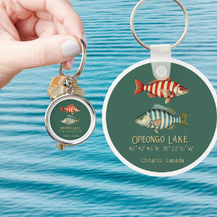 Opeongo Lake Ontario Canada souvenir Key Ring