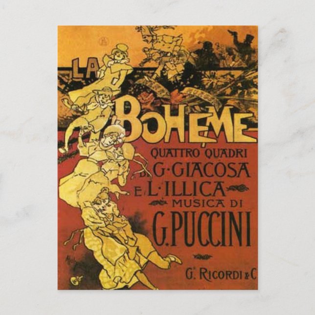 opera art postcard (Front)