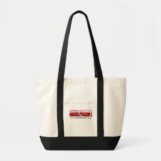 Opera Boston Canvas Logo Tote Bag