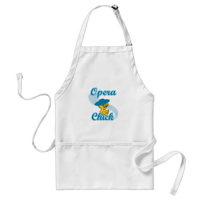 Opera Chick #3 Standard Apron (Front)