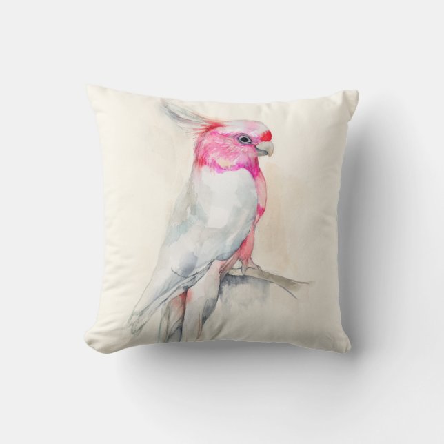 Opera Cockatoo Cushion (Front)