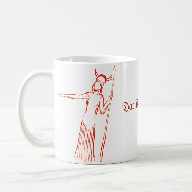 Opera Comique: Primadonna Mugs: Brünnhilde Coffee Mug (Left)