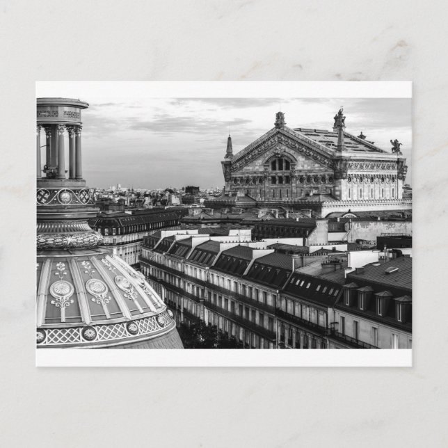 Opéra Garnier, Paris, France Postcard (Front)