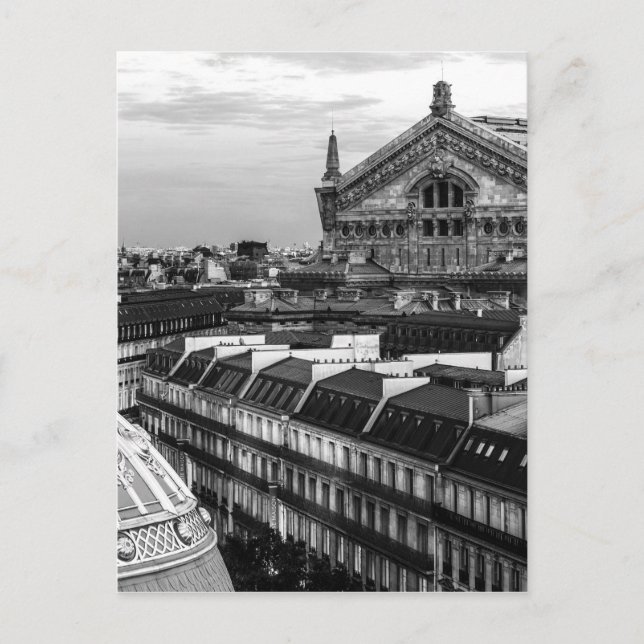 Opéra Garnier, Paris, France Postcard (Front)